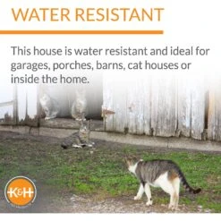 K&H Pet Products Outdoor Heated Kitty House Cat Shelter 13 K&H Pet Products Outdoor Heated Kitty House Cat Shelter -Pet Supplies Store 100537 PT3. AC SS1800 V1637624895