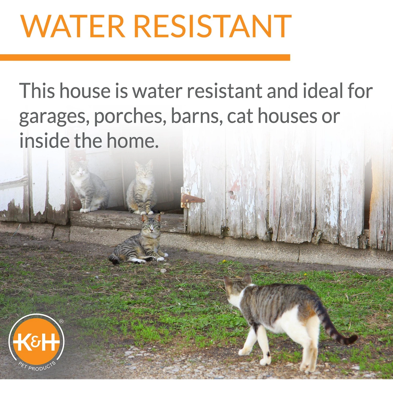 K&H Pet Products Outdoor Heated Kitty House Cat Shelter 6 K&H Pet Products Outdoor Heated Kitty House Cat Shelter - Image 4