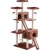 Frisco 72-in Large Base Faux Fur Cat Tree & Condo 1 Frisco 72-in Large Base Faux Fur Cat Tree & Condo -Pet Supplies Store 101809 MAIN. AC SS1800 V1584451049