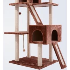 Frisco 72-in Large Base Faux Fur Cat Tree & Condo 12 Frisco 72-in Large Base Faux Fur Cat Tree & Condo -Pet Supplies Store 101809 PT4. AC SS1800 V1584452718