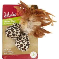 Petlinks Feather Flips Feathered Ball Cat Toy -Pet Supplies Store 102622 PT4. AC SS1800 V1594673457