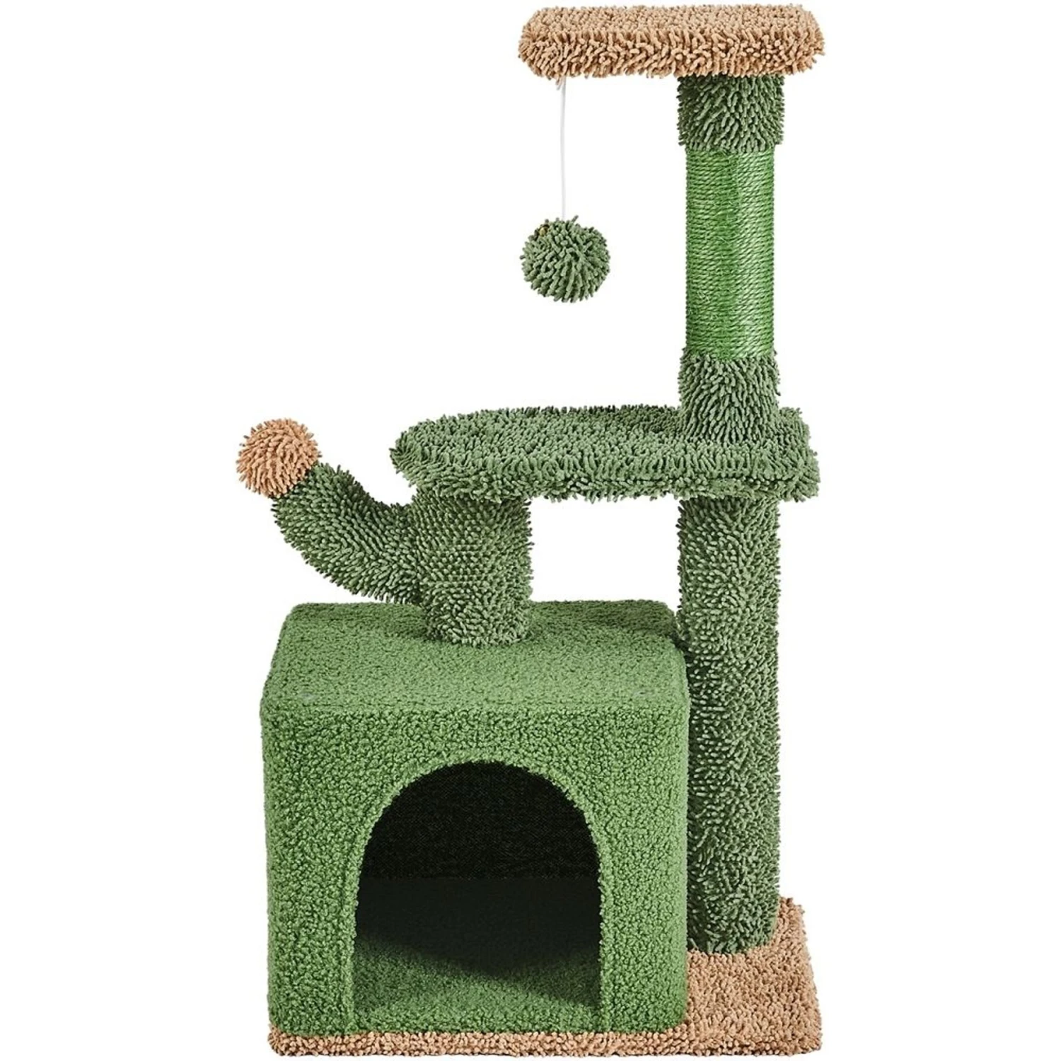 Yaheetech Cactus 29-in Cat Tree 4 Yaheetech Cactus 29-in Cat Tree - Image 2