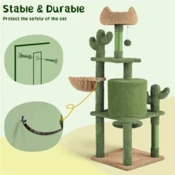 Yaheetech Cactus 53-in Sisal Cat Tree -Pet Supplies Store 1033038 PT5. AC SS1800 V1702673563