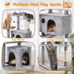 Yaheetech 80-in Cat Tree & Condo -Pet Supplies Store 1033190 PT3. AC SS1800 V1702674046