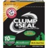 Arm & Hammer Litter Clump & Seal MicroGuard Odor Sealing Clumping Cat Litter With 10 Days Of Odor Control