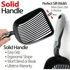 IPrimio Sifter With Non-Stick Litter Scooper 11 IPrimio Sifter With Non-Stick Litter Scooper -Pet Supplies Store 107172 PT2. AC SS1800 V1518103354