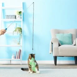 Pet Fit For Life 2 Fish Feather Wand Cat Toy 13 Pet Fit For Life 2 Fish Feather Wand Cat Toy -Pet Supplies Store 109324 PT2. AC SS1800 V1589320687