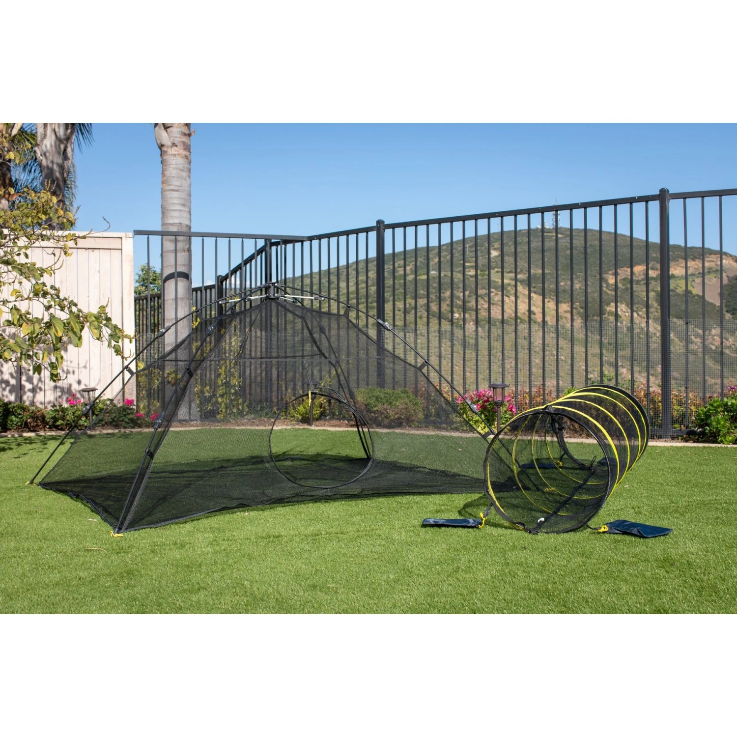 Outback Jack Kitty Compound Cat Playpen Tent & Tunnel 5 Outback Jack Kitty Compound Cat Playpen Tent & Tunnel - Image 3