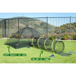 Outback Jack Kitty Compound Cat Playpen Tent & Tunnel 11 Outback Jack Kitty Compound Cat Playpen Tent & Tunnel -Pet Supplies Store 111178 PT3. AC SS1800 V1561727229