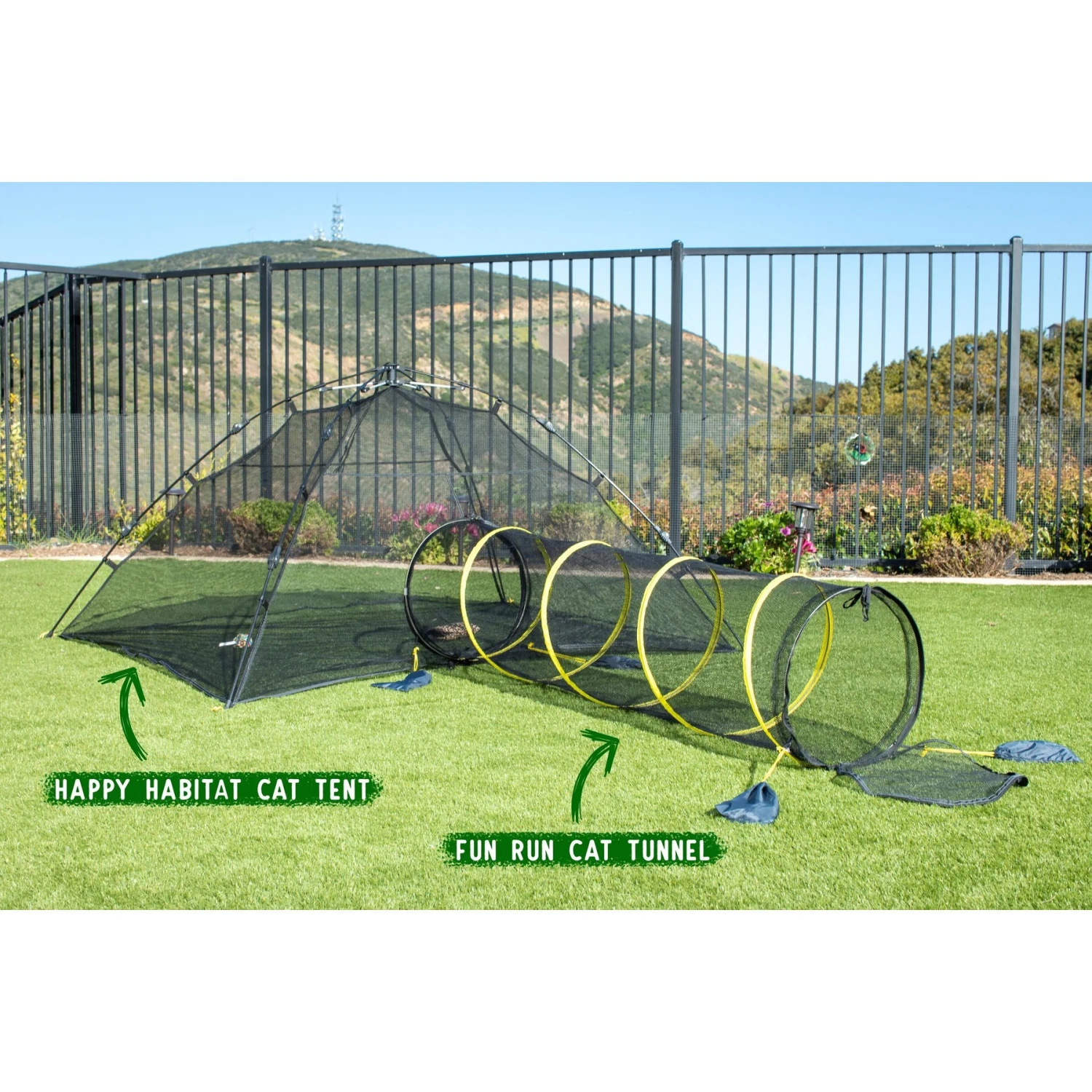 Outback Jack Kitty Compound Cat Playpen Tent & Tunnel 6 Outback Jack Kitty Compound Cat Playpen Tent & Tunnel - Image 4