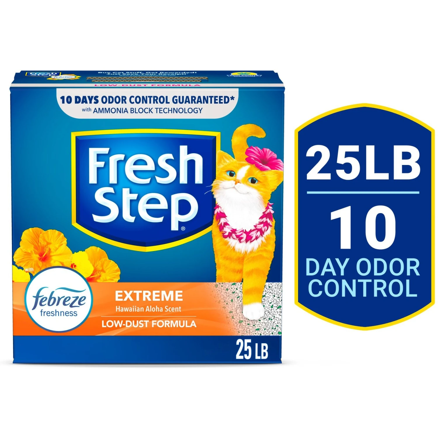 Fresh Step Hawaiian Aloha Scented Clumping Clay Cat Litter 3 Fresh Step Hawaiian Aloha Scented Clumping Clay Cat Litter
