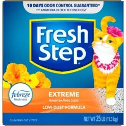 Fresh Step Hawaiian Aloha Scented Clumping Clay Cat Litter 17 Fresh Step Hawaiian Aloha Scented Clumping Clay Cat Litter -Pet Supplies Store 111378 PT6. AC SS1800 V1694465218