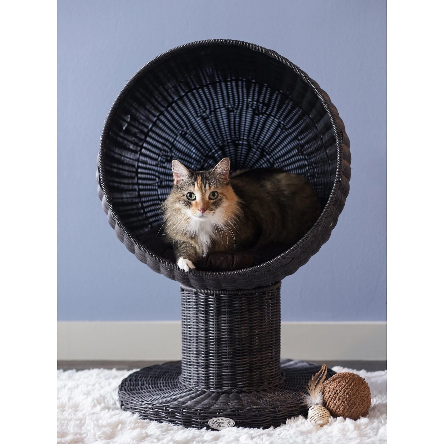 The Refined Feline Kitty Ball Cat Bed 6 The Refined Feline Kitty Ball Cat Bed - Image 4