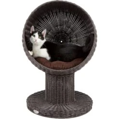 The Refined Feline Kitty Ball Cat Bed 16 The Refined Feline Kitty Ball Cat Bed -Pet Supplies Store 111384 PT5. AC SS1800 V1565383122