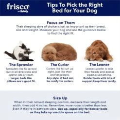 Frisco Pillow Dog Bed W/ Removeable Cover 12 Frisco Pillow Dog Bed W/ Removeable Cover -Pet Supplies Store 113294 PT7. AC SS1800 V1668199311