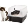 IRIS USA Open Top Litter Box With Scatter Shield & Scoop -Pet Supplies Store 116462 MAIN. AC SS1800 V1680803919