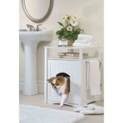 Merry Products Washroom Night Stand Multifunctional Litter Pan Cover 8 Merry Products Washroom Night Stand Multifunctional Litter Pan Cover -Pet Supplies Store 118008 PT3. AC SS1800 V1491928153