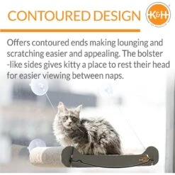 K&H Pet Products EZ Mount Window Scratcher Kitty Sill -Pet Supplies Store 121331 PT3. AC SS1800 V1620836879