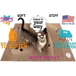 SnugglyCat Ripple Rug Cat Activity Play Mat -Pet Supplies Store 122790 PT4. AC SS1800 V1493762917