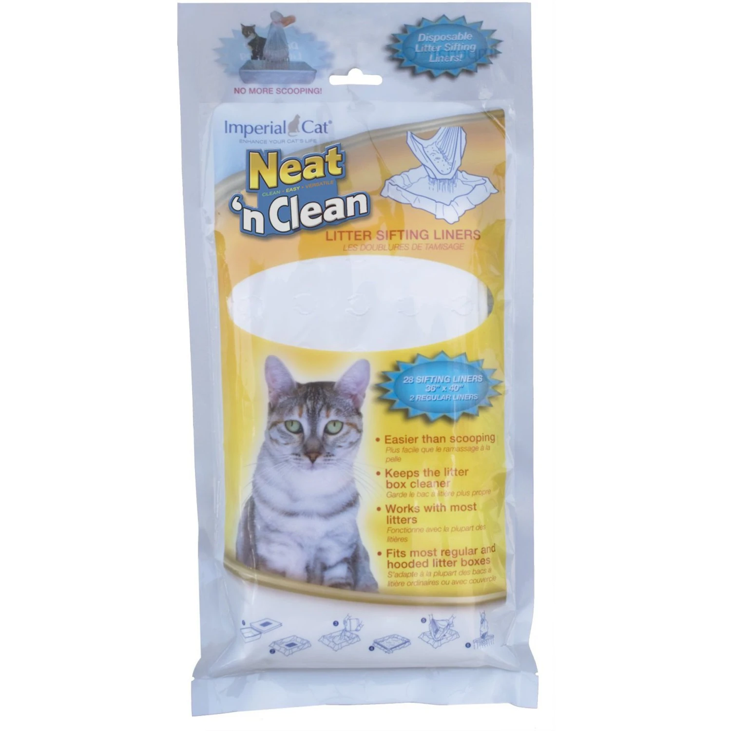 Imperial Cat Neat 'N Litter Sifting Liner, 28 Count 3 Imperial Cat Neat 'N Litter Sifting Liner, 28 Count