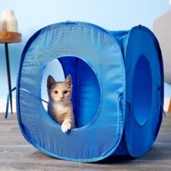 HDP Pop Open Collapsible Cat Play Cube -Pet Supplies Store 125929 PT5. AC SS1800 V1527271641