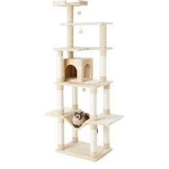 Frisco 78-in Faux Fur Cat Tree & Condo 8 Frisco 78-in Faux Fur Cat Tree & Condo -Pet Supplies Store 128068 PT1. AC SS1800 V1505930986