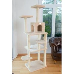 GleePet 74-in Faux Fur Cat Tree & Condo 14 GleePet 74-in Faux Fur Cat Tree & Condo -Pet Supplies Store 130298 PT3. AC SS1800 V1639780883