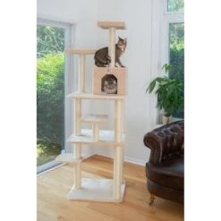 GleePet 74-in Faux Fur Cat Tree & Condo 15 GleePet 74-in Faux Fur Cat Tree & Condo -Pet Supplies Store 130298 PT4. AC SS1800 V1639791691