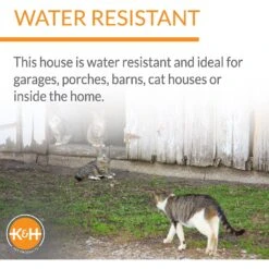 K&H Pet Products Birchwood Manor Indoor & Outdoor Wooden Cat House, Natural Wood 13 K&H Pet Products Birchwood Manor Indoor & Outdoor Wooden Cat House, Natural Wood -Pet Supplies Store 131907 PT4. AC SS1800 V1637628691