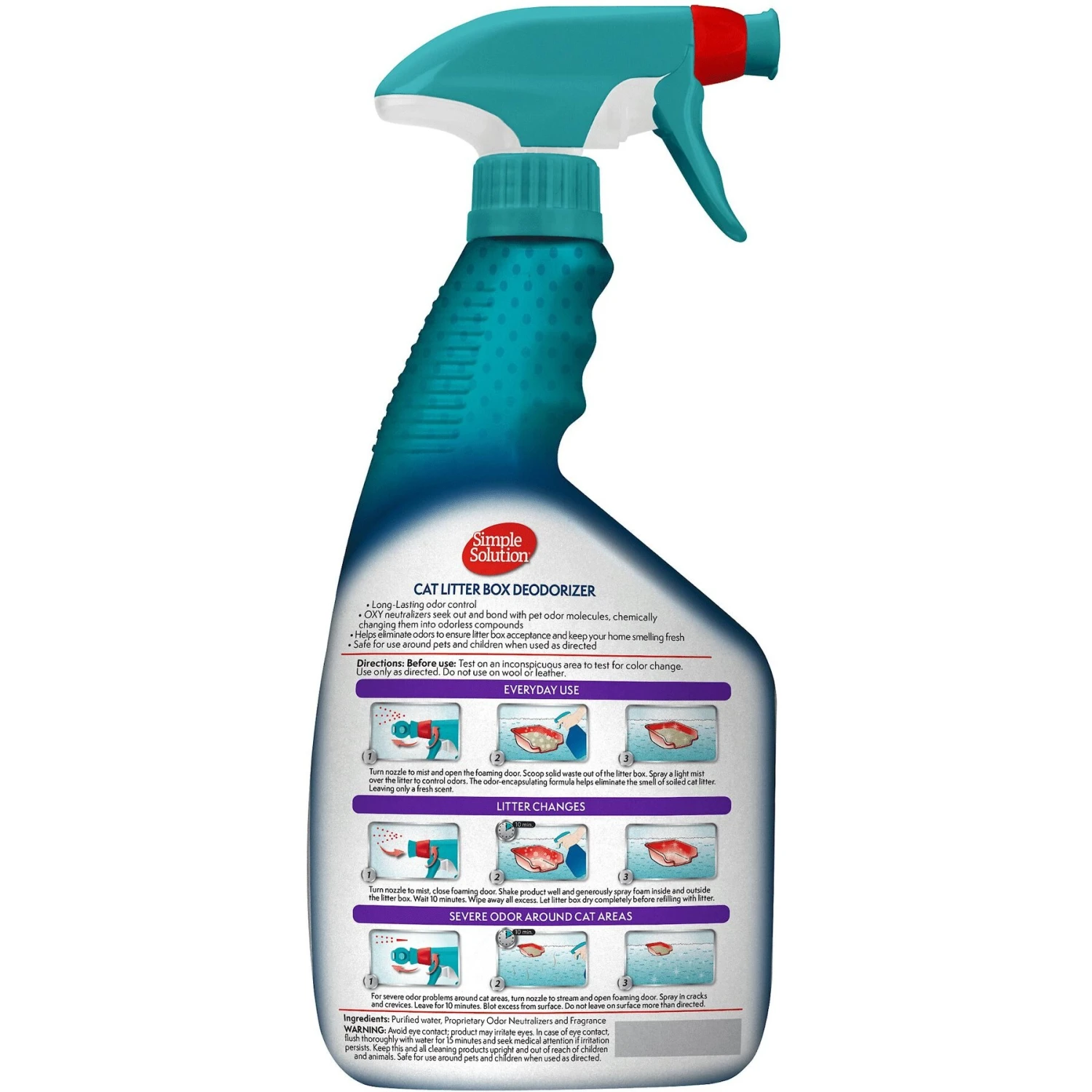 Simple Solution Cat Litter Box Deodorizer 4 Simple Solution Cat Litter Box Deodorizer - Image 2