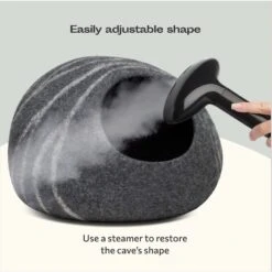 Meowfia Premium Felt Cat Cave Bed -Pet Supplies Store 137344 PT4. AC SS1800 V1680895352