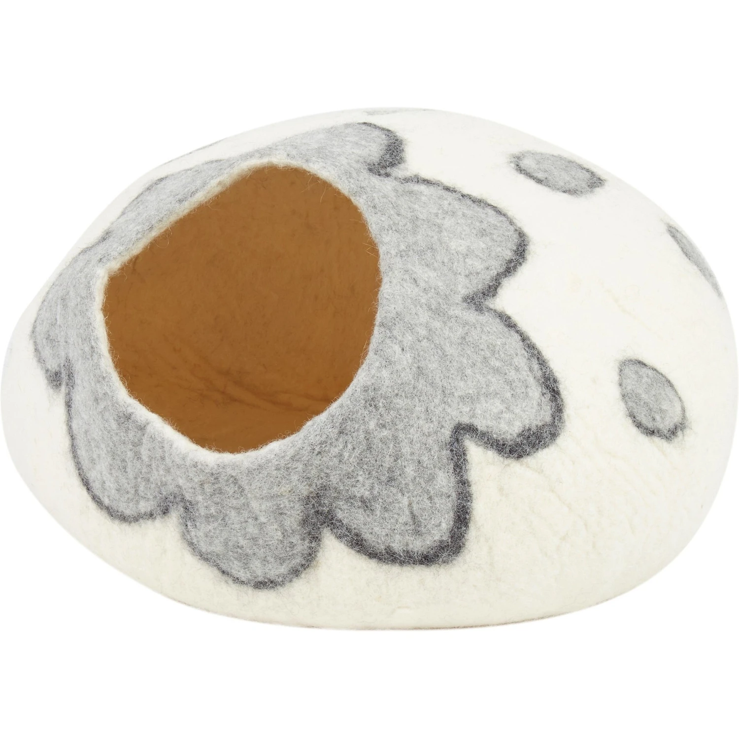 Earthtone Solutions Cozy Pueblo Felted Wool Cat Cave Bed 3 Earthtone Solutions Cozy Pueblo Felted Wool Cat Cave Bed - Image 2