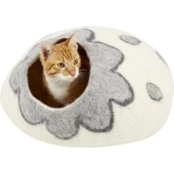 Earthtone Solutions Cozy Pueblo Felted Wool Cat Cave Bed 8 Earthtone Solutions Cozy Pueblo Felted Wool Cat Cave Bed -Pet Supplies Store 138348 PT2. AC SS1800 V1565383955