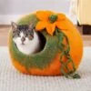 Earthtone Solutions Radiant Realm Felted Wool Cat Cave Bed -Pet Supplies Store 138356 MAIN. AC SS1800 V1565977026