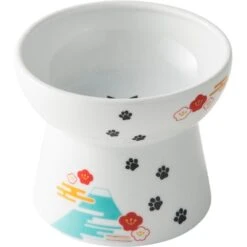 Necoichi Raised Cat Food Bowl, Fuji 11 Necoichi Raised Cat Food Bowl, Fuji -Pet Supplies Store 138931 PT1. AC SS1800 V1649347402