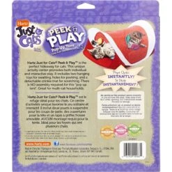 Hartz Just For Cats Peek & Play Pop-Up Tent Cat Toy -Pet Supplies Store 139103 PT7. AC SS1800 V1589230889