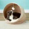 Frisco Foldable Canopy Cat Bed, Sandy Beige 2 Frisco Foldable Canopy Cat Bed, Sandy Beige -Pet Supplies Store 140164 MAIN. AC SS1800 V1565977028