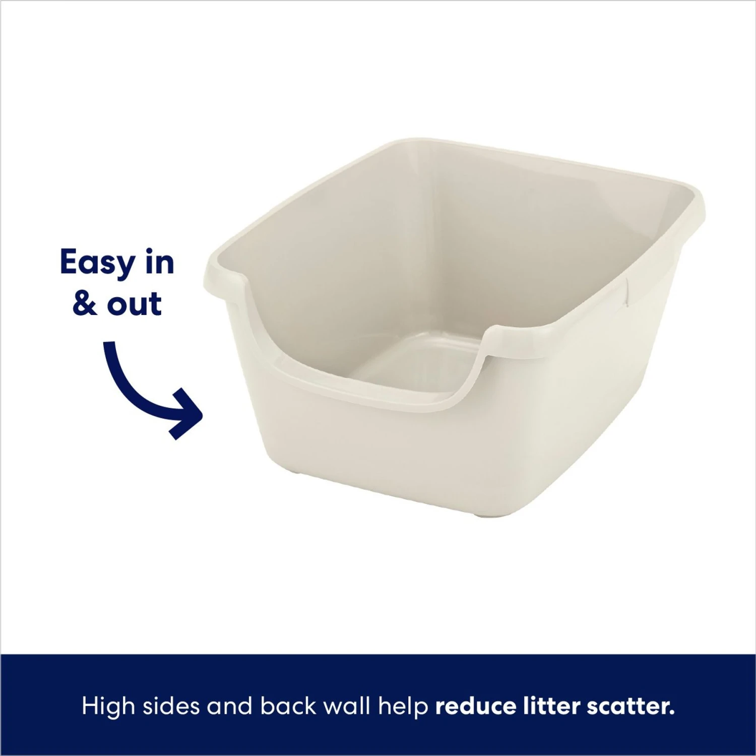 Frisco High Sided Cat Litter Box, Medium 5 Frisco High Sided Cat Litter Box, Medium - Image 3