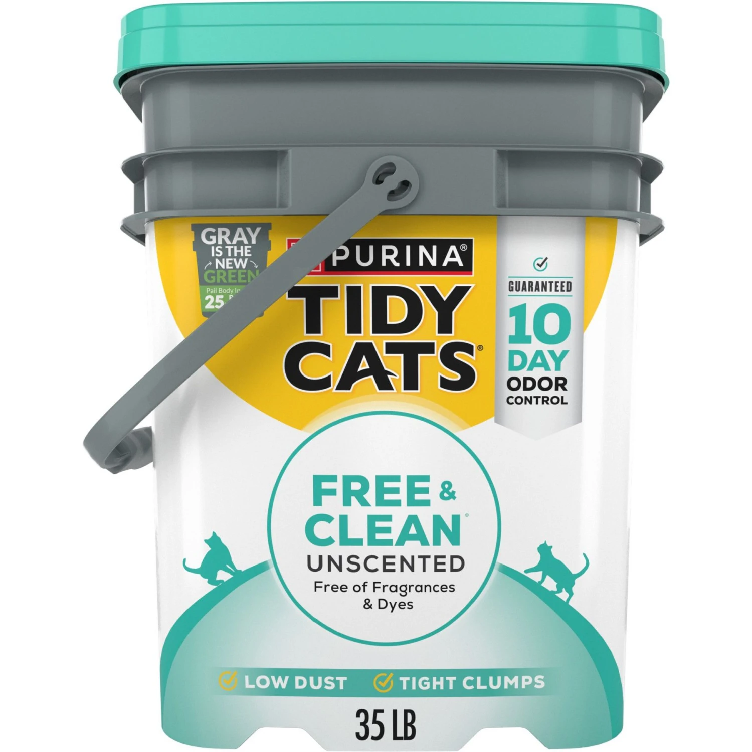 Tidy Cats Free & Clean Unscented Clumping Clay Cat Litter 3 Tidy Cats Free & Clean Unscented Clumping Clay Cat Litter