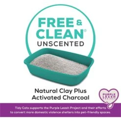Tidy Cats Free & Clean Unscented Clumping Clay Cat Litter 14 Tidy Cats Free & Clean Unscented Clumping Clay Cat Litter -Pet Supplies Store 141397 PT3. AC SS1800 V1701880989