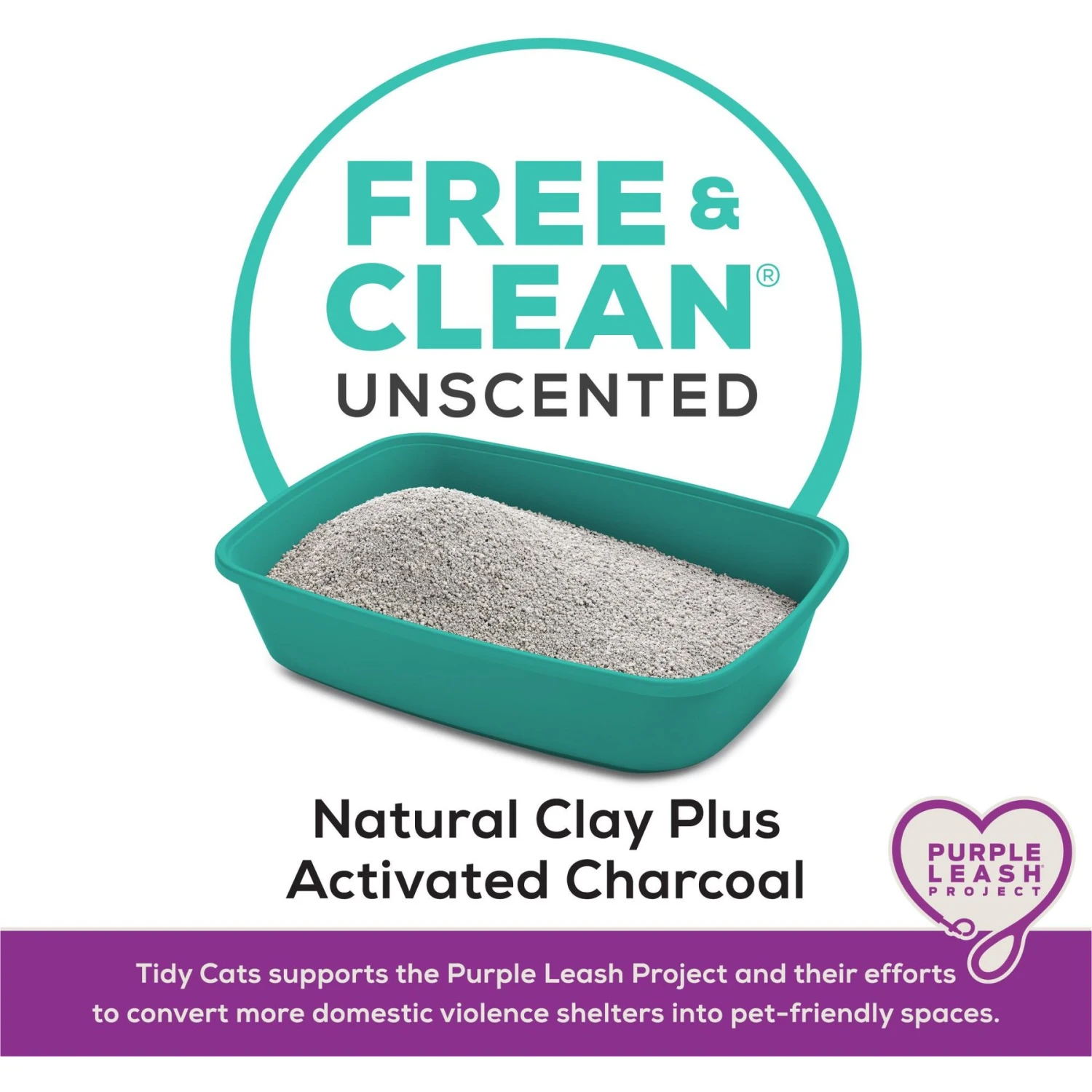 Tidy Cats Free & Clean Unscented Clumping Clay Cat Litter 6 Tidy Cats Free & Clean Unscented Clumping Clay Cat Litter - Image 4