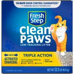 Fresh Step Clean Paws Scented Clumping Clay Cat Litter -Pet Supplies Store 141502 PT7. AC SS1800 V1694455147