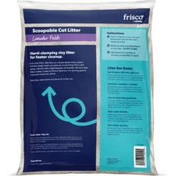 Frisco Lavender Fields Scented Clumping Clay Cat Litter, 40-lb Bag -Pet Supplies Store 142651 PT2. AC SS1800 V1657655544