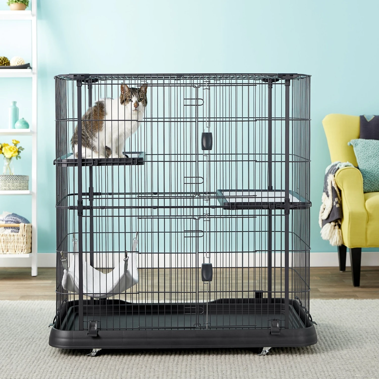 Prevue Pet Products Deluxe Cat Cage Playpen 3 Prevue Pet Products Deluxe Cat Cage Playpen