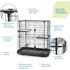 Prevue Pet Products Deluxe Cat Cage Playpen 13 Prevue Pet Products Deluxe Cat Cage Playpen -Pet Supplies Store 143768 PT2. AC SS1800 V1670259599