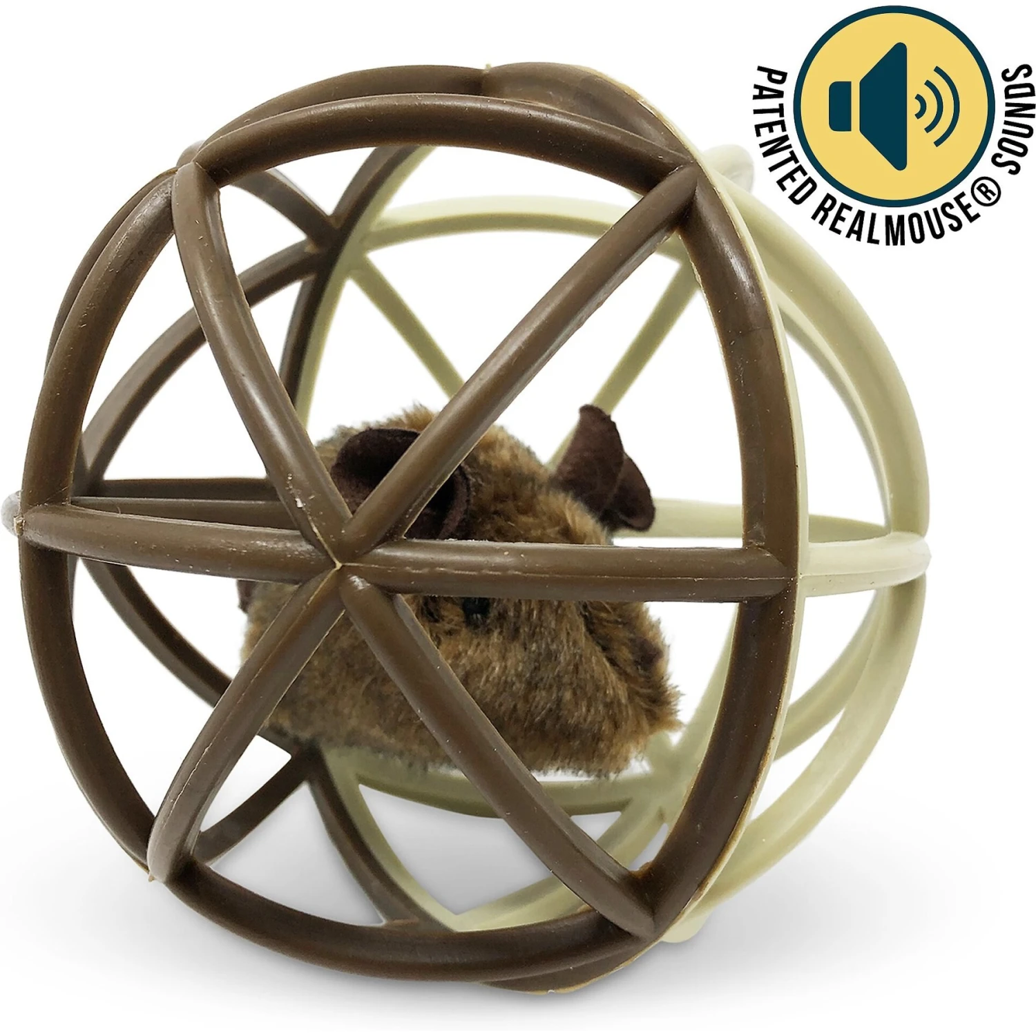 Pet Zone Ball Of Furry Fury Cat Toy With Catnip 5 Pet Zone Ball Of Furry Fury Cat Toy With Catnip - Image 3