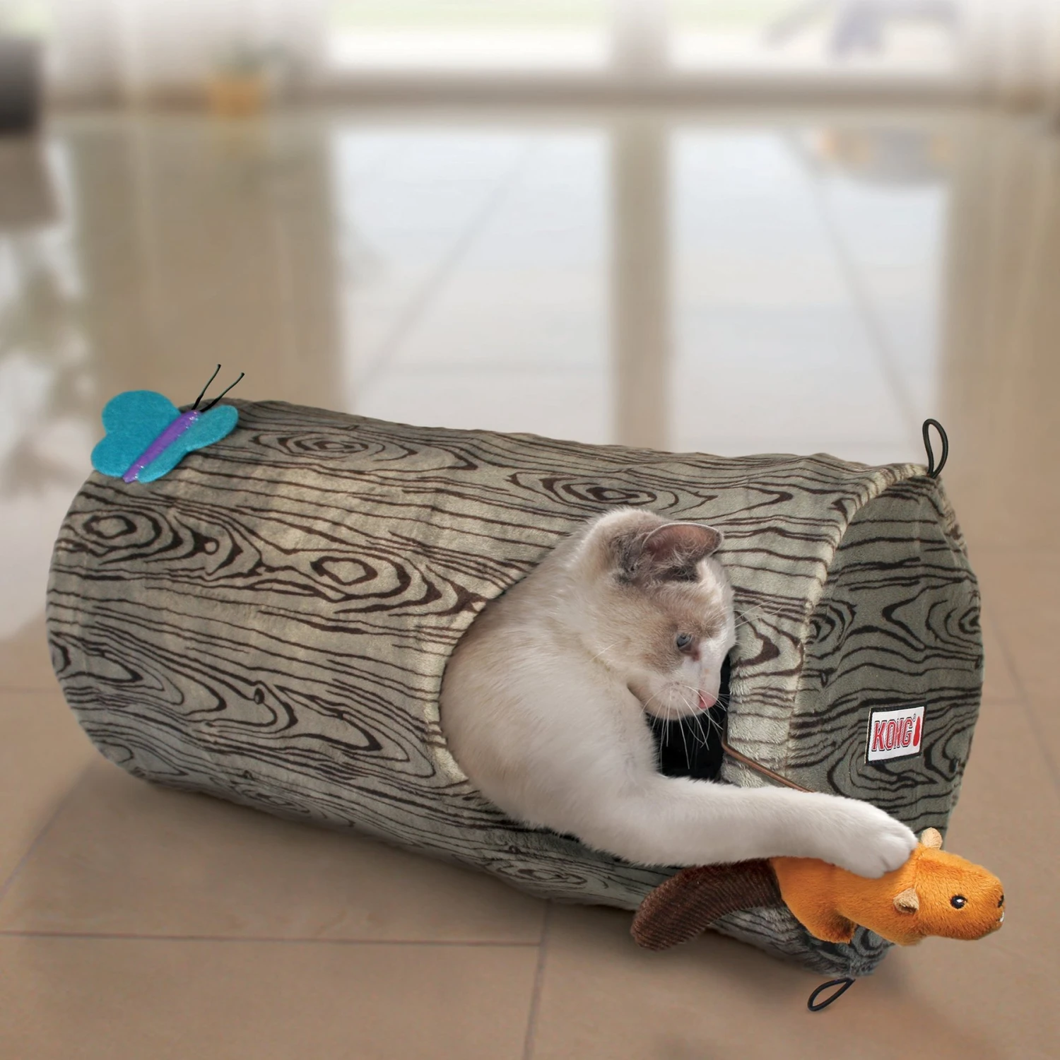 KONG Play Spaces Burrow Cat Toy 6 KONG Play Spaces Burrow Cat Toy - Image 4