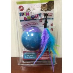 Ethical Pet Spin About Electronic Laser & Treat Dispenser Cat Toy, Color Varies 7 Ethical Pet Spin About Electronic Laser & Treat Dispenser Cat Toy, Color Varies -Pet Supplies Store 152184 PT2. AC SS1800 V1537366662