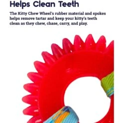 Catstages Dental Kitty Chew Wheel Cat Chew Toy 10 Catstages Dental Kitty Chew Wheel Cat Chew Toy -Pet Supplies Store 154647 PT2. AC SS1800 V1631684485