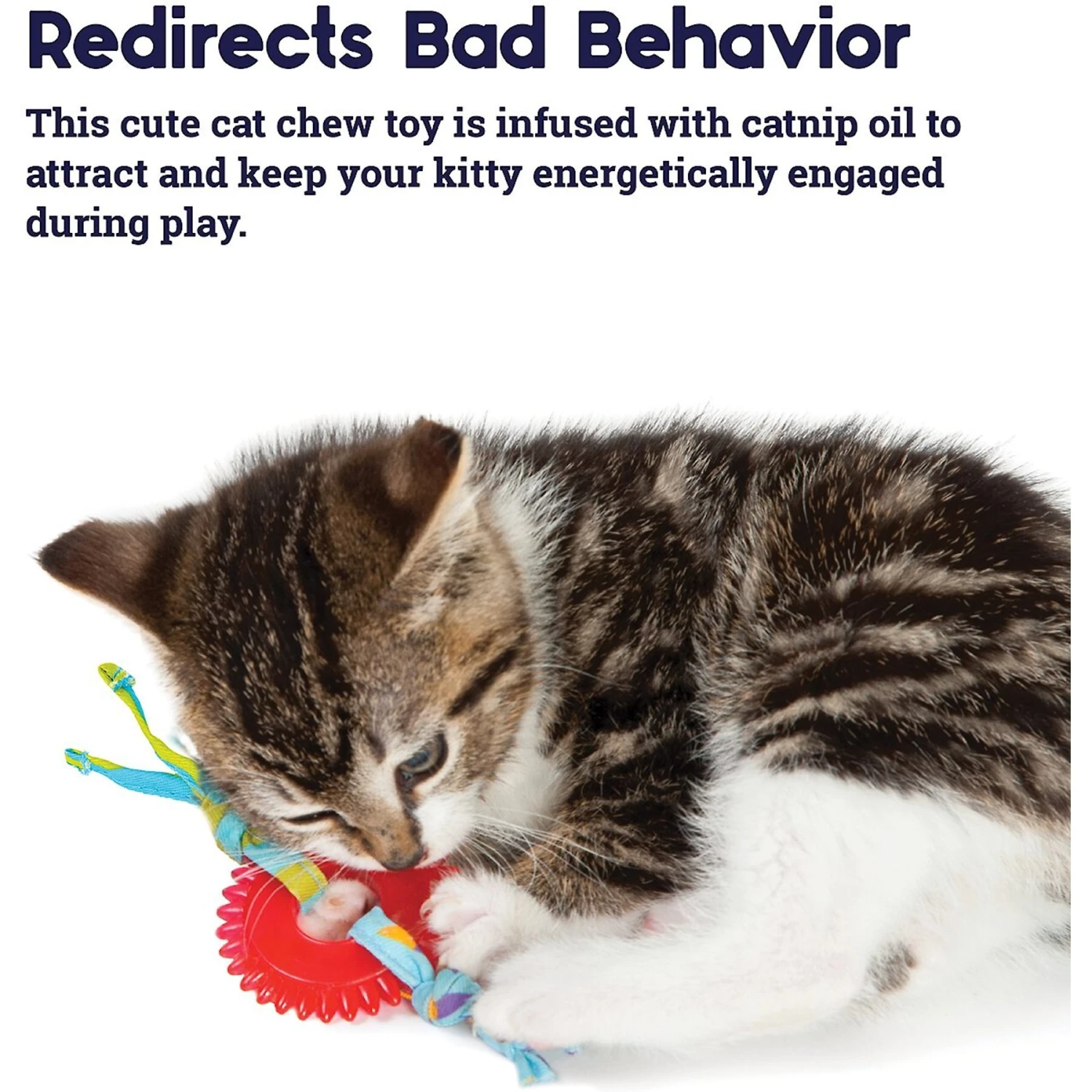 Catstages Dental Kitty Chew Wheel Cat Chew Toy 6 Catstages Dental Kitty Chew Wheel Cat Chew Toy - Image 4